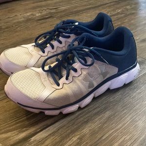 Mens blue under armor shoes
